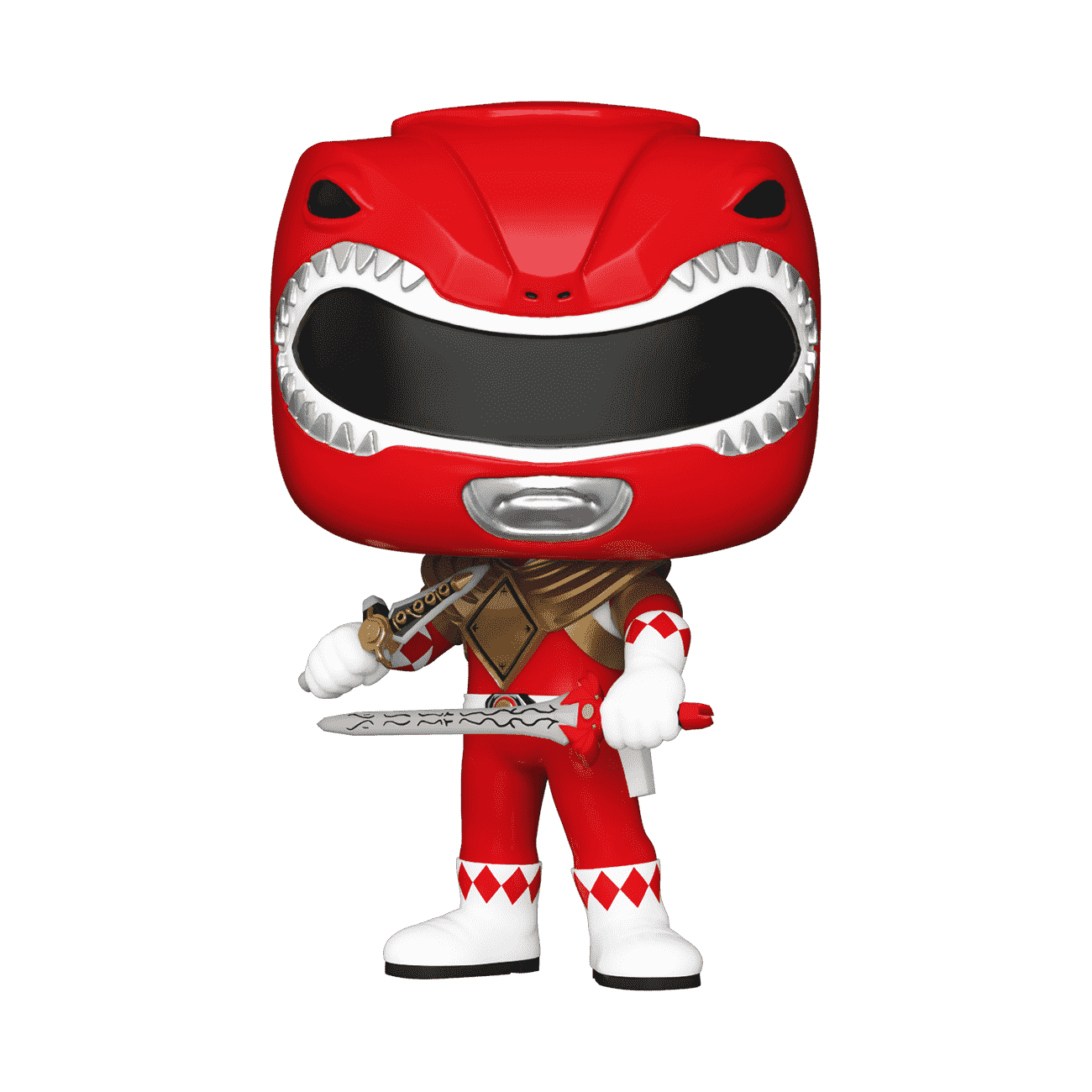 Pop! Red Ranger with Dragon Shield, Power Sword and Dragon Dagger